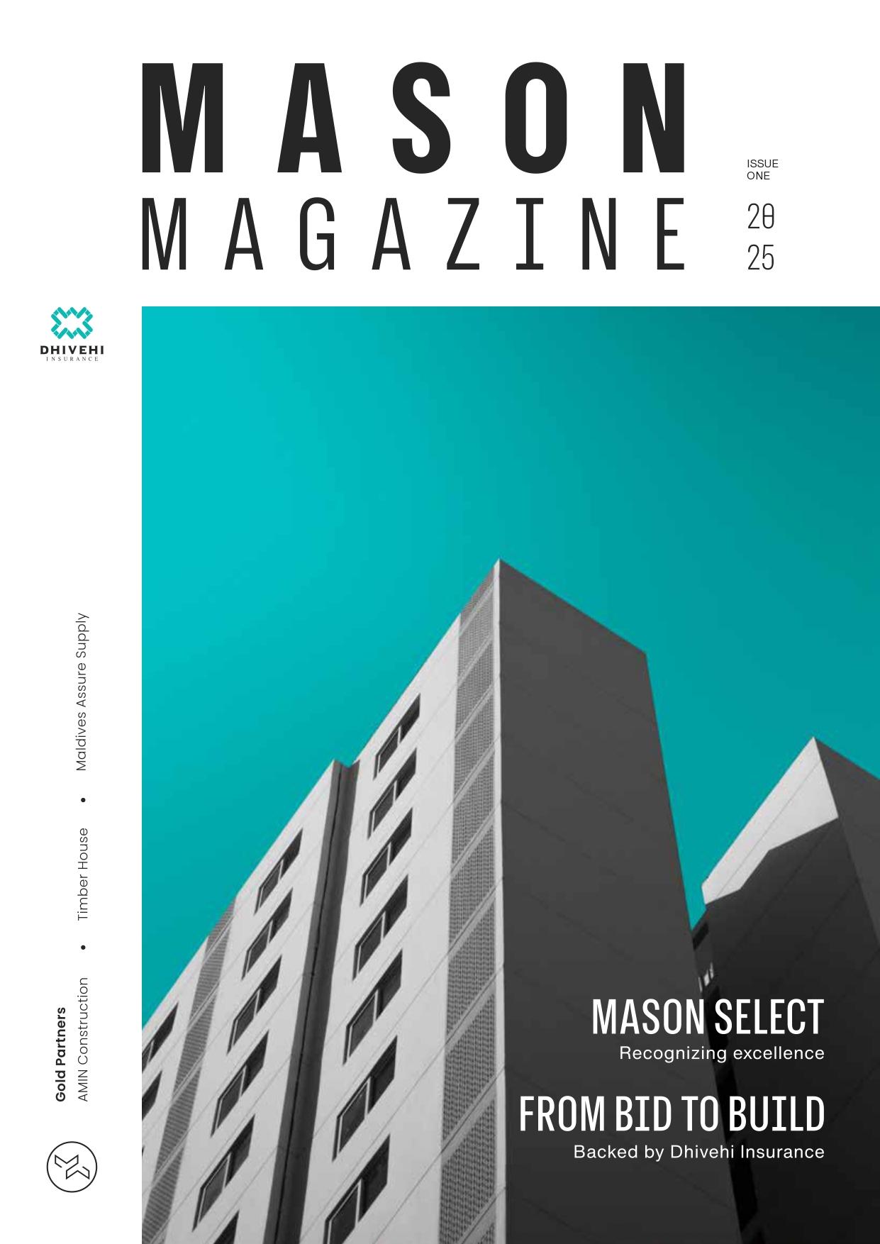 Mason Magazine Issue #01, July 2025 - January 2026